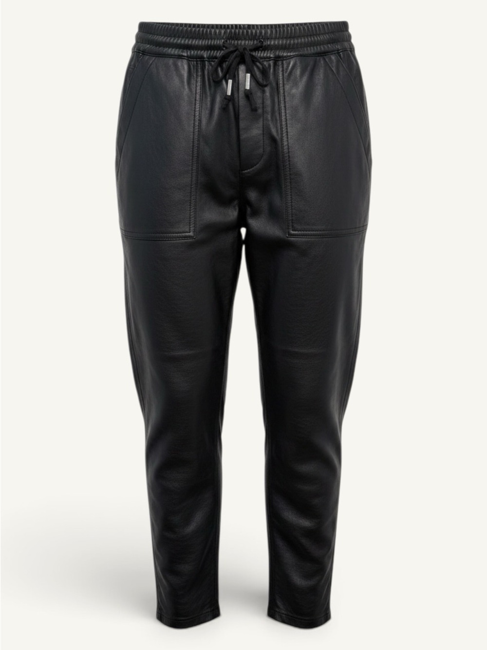 BLANKNYC Black Faux Leather Pull-On Pants Size 26 NWOT
